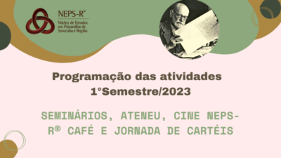 Programação das Atividades – 1° Semestre de 2023